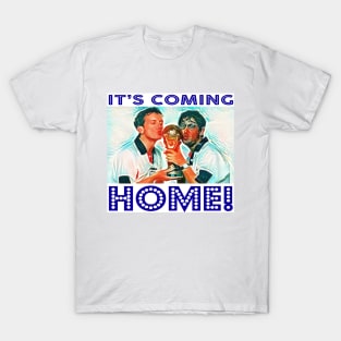 Classic Football Songs - Baddiel & Skinner - IT'S COMING HOME T-Shirt